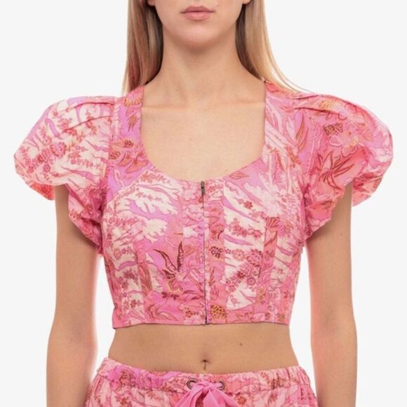 Ulla Johnson Kalena Pink Top Size 6 - Picture 1 of 13